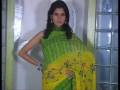Green Pure Georgette Saree with Blouse