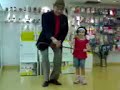 Os primeiros "taps" de Clarice.