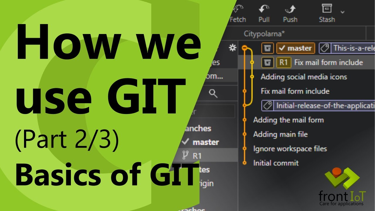 Working with GIT (2/3) - Basics of GIT