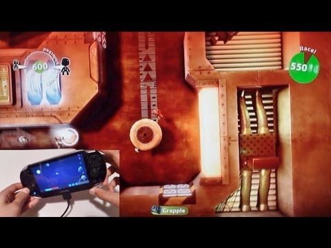how to setup cross controller on ps vita