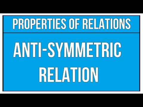 how to prove symmetric relation