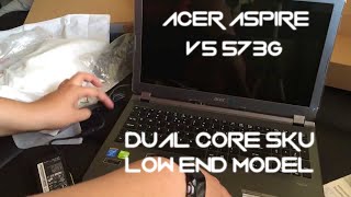 Unboxing: Acer Aspire V5-573G 15