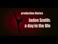 Jaden Smith the karate kid detras de camaras