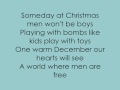 Justin Bieber -  Someday at christmas w/ lyrics