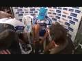 Paris - Roubaix 2009 (Tom Boonen wins) (final kilometer + interview)
