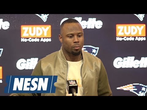 Video: James White AFC Divisional round Patriots vs. Chargers postgame press conference