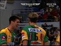 funny volleyball situation (Skra - Jastrz?bie) [www.volleyball-movies.pl]