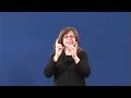 Living  Easter: The Seventh Sunday - Sign Language