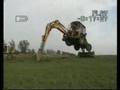 Backhoe Loader (Excavator) Dance- markoló táncoltatás
