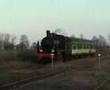 Scheduled steam train in Poland