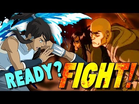 Epic Elemental Throwdown on Legend of Korra!