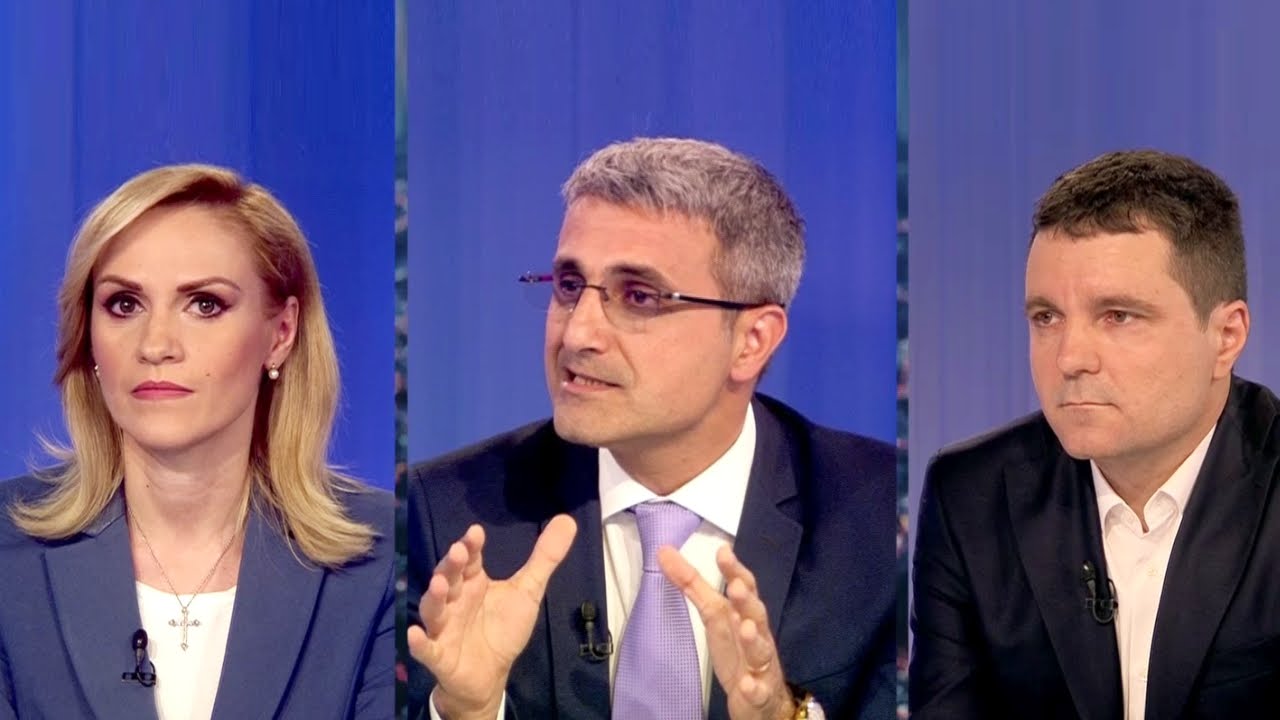 GABRIELA FIREA vs ROBERT TURCESCU vs NICUSOR DAN - 16 mai 2016 HD 1080P 