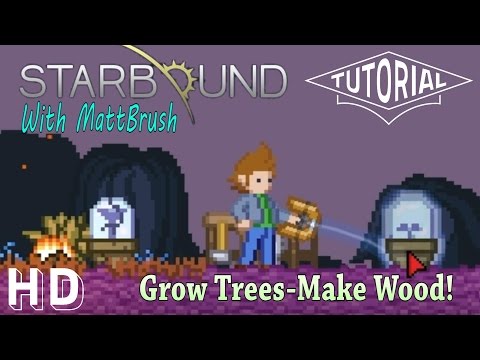 how to harvest food in starbound