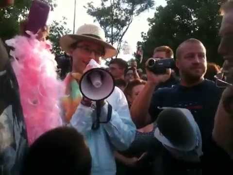 Rob Ford supporters and LGBT activists clash at Ford Fest