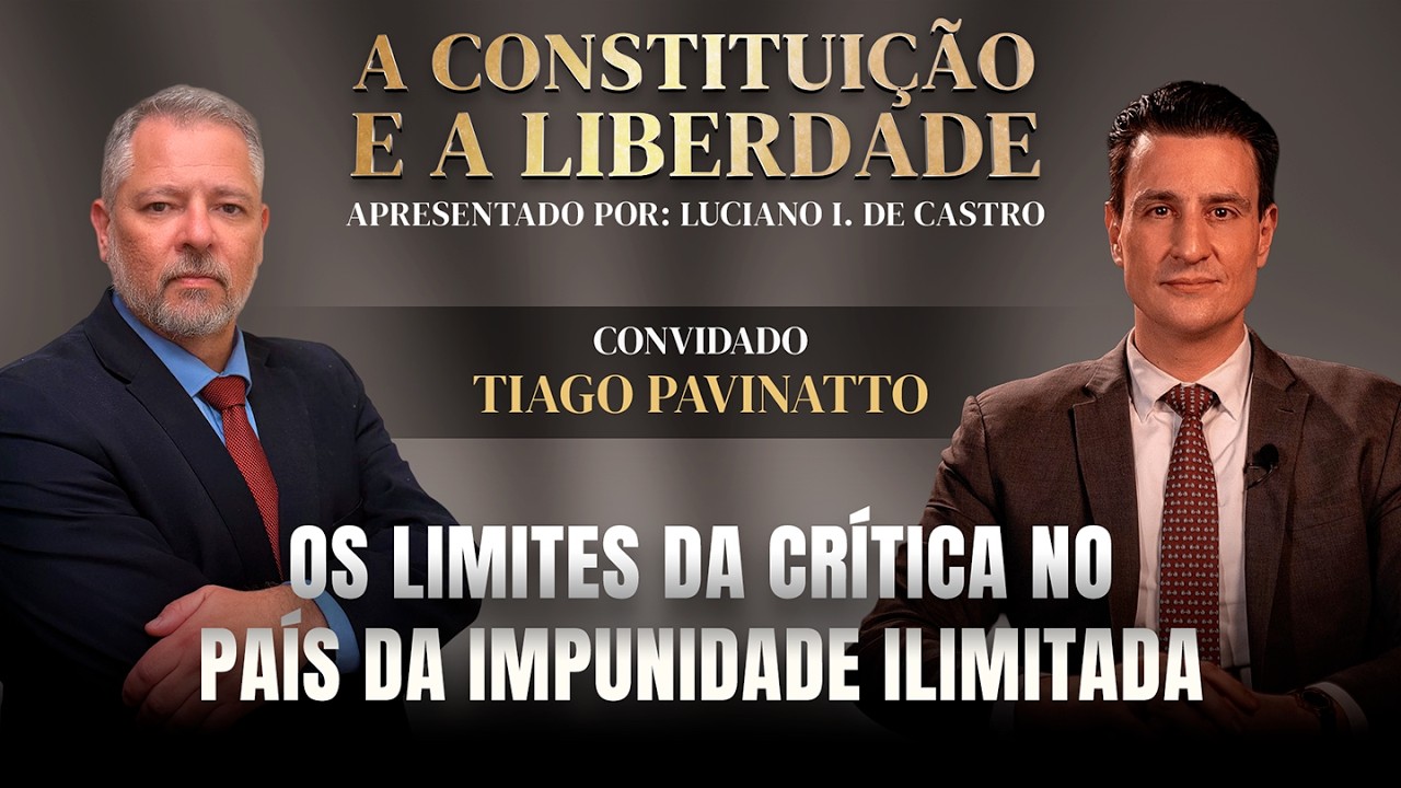 OS LIMITES DA CRÍTICA NO PAÍS DA IMPUNIDADE ILIMITADA: Luciano de Castro e Tiago Pavinatto