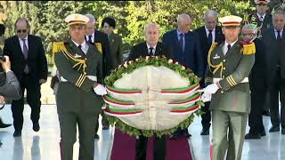 رئيس الجمهورية يترحم على أرواح شهداء الثورة التحريرية المجيدة