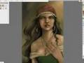 Digital Painting: Gypsy