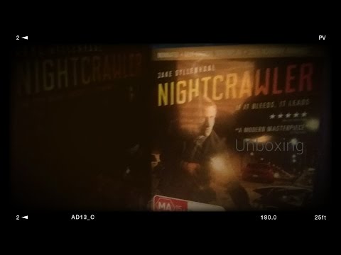 Nightcrawler Bluray unboxing!