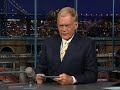 a public anouncement by clinton ( with help from the late show )
