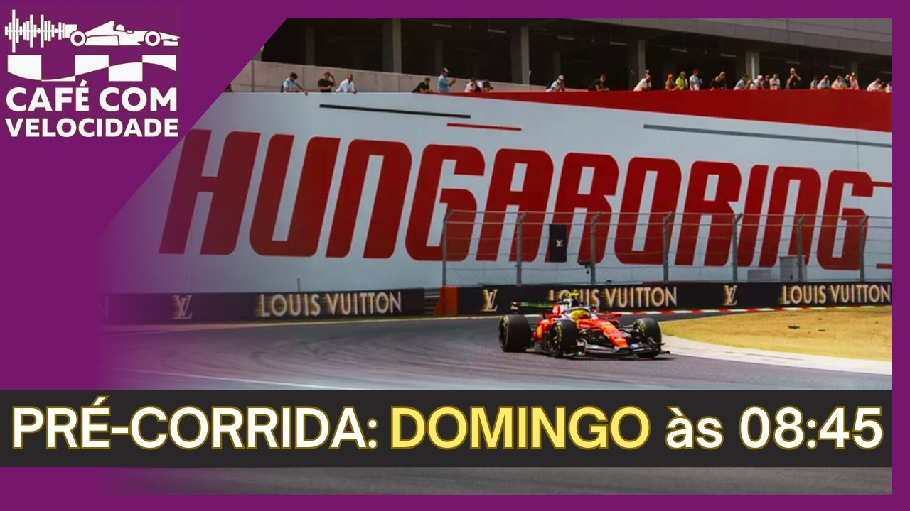 Fórmula 1: LIVE de aquecimento para o GP da HUNGRIA