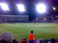 Exclusive pictures from the first ever international day/night game at Headingley. Pictures exclusive and taken from ever lively west stand.Pieterson was Newly appointed captain and it was first victory of four in the series for England.BTW Pieterson pciked up a couple of very important wickets and it was the first tie really that KP & Freddy batted together in the middle. They were awesomly destructive that night.