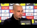 Deportes: Fútbol; Barcelona , Guardiola: 