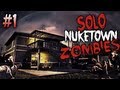 Black Ops 2 Nuketown Zombies First Attempt Pt. 1 Rounds 1-13 Live Commentary Xbox 360