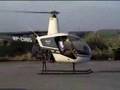 R22 Helicopter Hovering