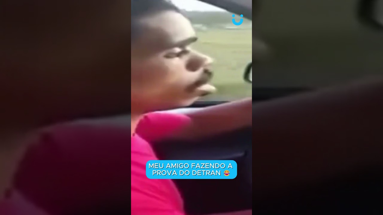 MEU AMIGO FAZENDO A PROVA DO DETRAN 😂