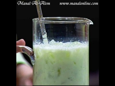 عصير الشمام مع الحليب - منال العالم
