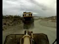 CAT 325D in a Cat 769C runing