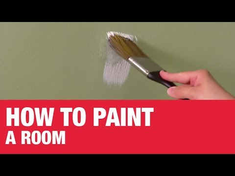 how to to paint a room