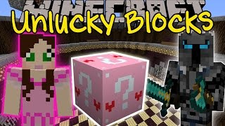 Minecraft: PINK UNLUCKY BLOCK CHALLENGE GAMES - Lucky Block Mod - Modded Mini-Game