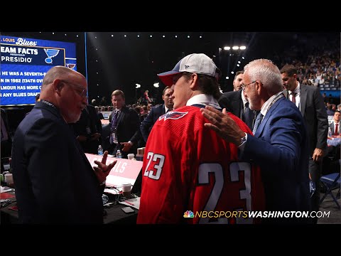 1-ON-1: No. 8 overall pick Ryan Leonard excited to bring 'hard-nosed' play style to Capitals | NBCSW