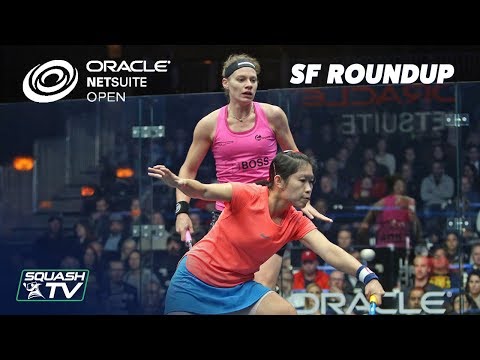 Squash: Oracle NetSuite Open 2018 - Au v Perry - Semi-Final Roundup