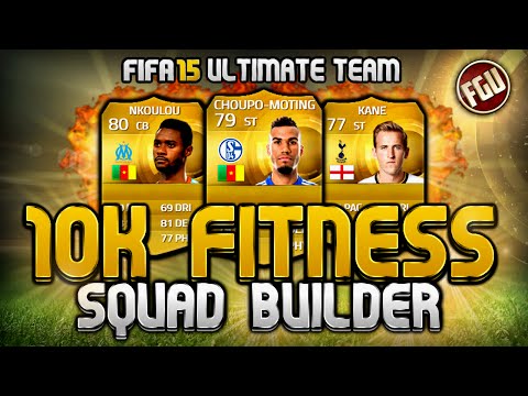 how to apply team fitness in fifa 15