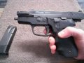 SIG SAUER P228 Made in Germany Operation Semiautomatic, recoil operated Trigger Double-action/single-action or double-action only Caliber 9mm Luger Length, overall 7.1