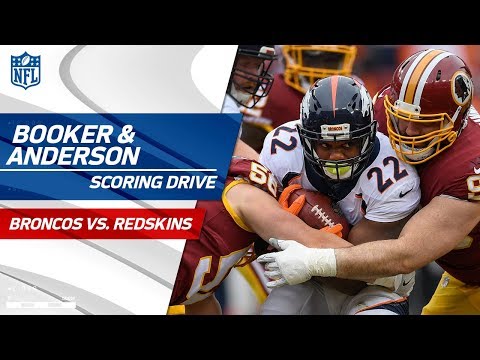 Video: Anderson & Booker Lead Denver Downfield on Scoring Drive! | Broncos vs. Redskins | NFL Wk 16