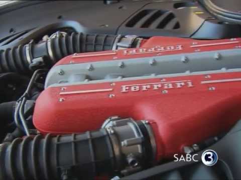 Ashish Gangapersad tests the Ferrari FF