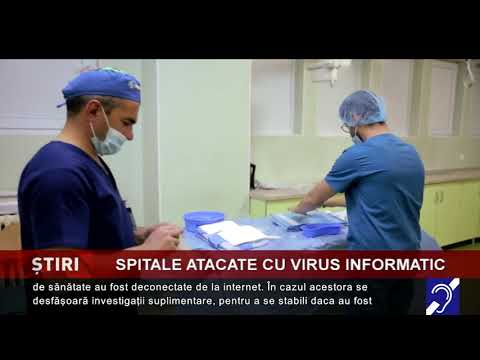 Spitale atacate cu virus informatic