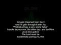 dr dre the Message