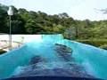 On the log flume ride at Six Flags Great Adventure