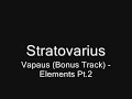 Stratovarius - Vapaus