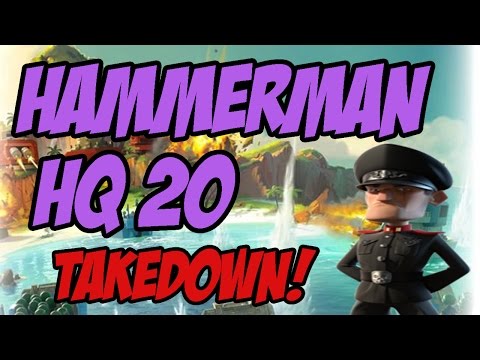 how to beat hammerman's hq level 25