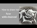 View 11 Charcoal Simple Pencil Rose Drawing