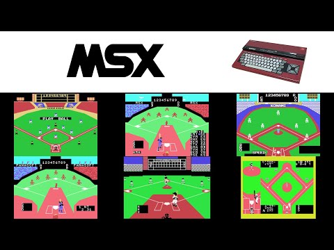 MSX Baseball II (1986, MSX, Matsushita Electric Industrial)