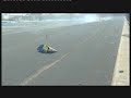 Mike Conway crashes on last lap of 2010 Indy 500 race
