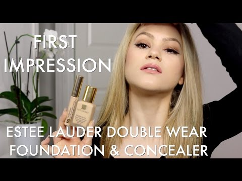 how to apply double wear foundation