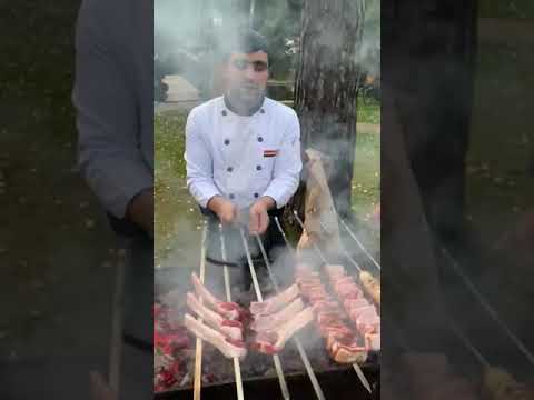Приготовление шашлыка