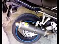 Suzuki bandit 1250 s con leo vince db killer